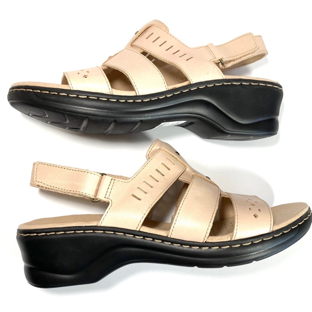 Clarks Lexi Qwin Sandals Blush Leather Size 11 M